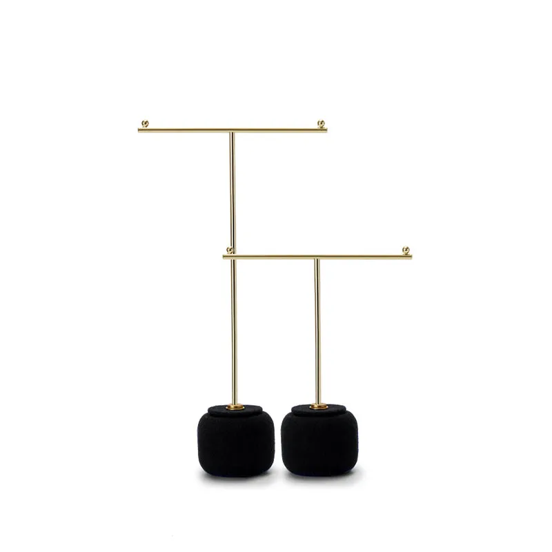 Black Microfiber Jewelry Display Set TT036
