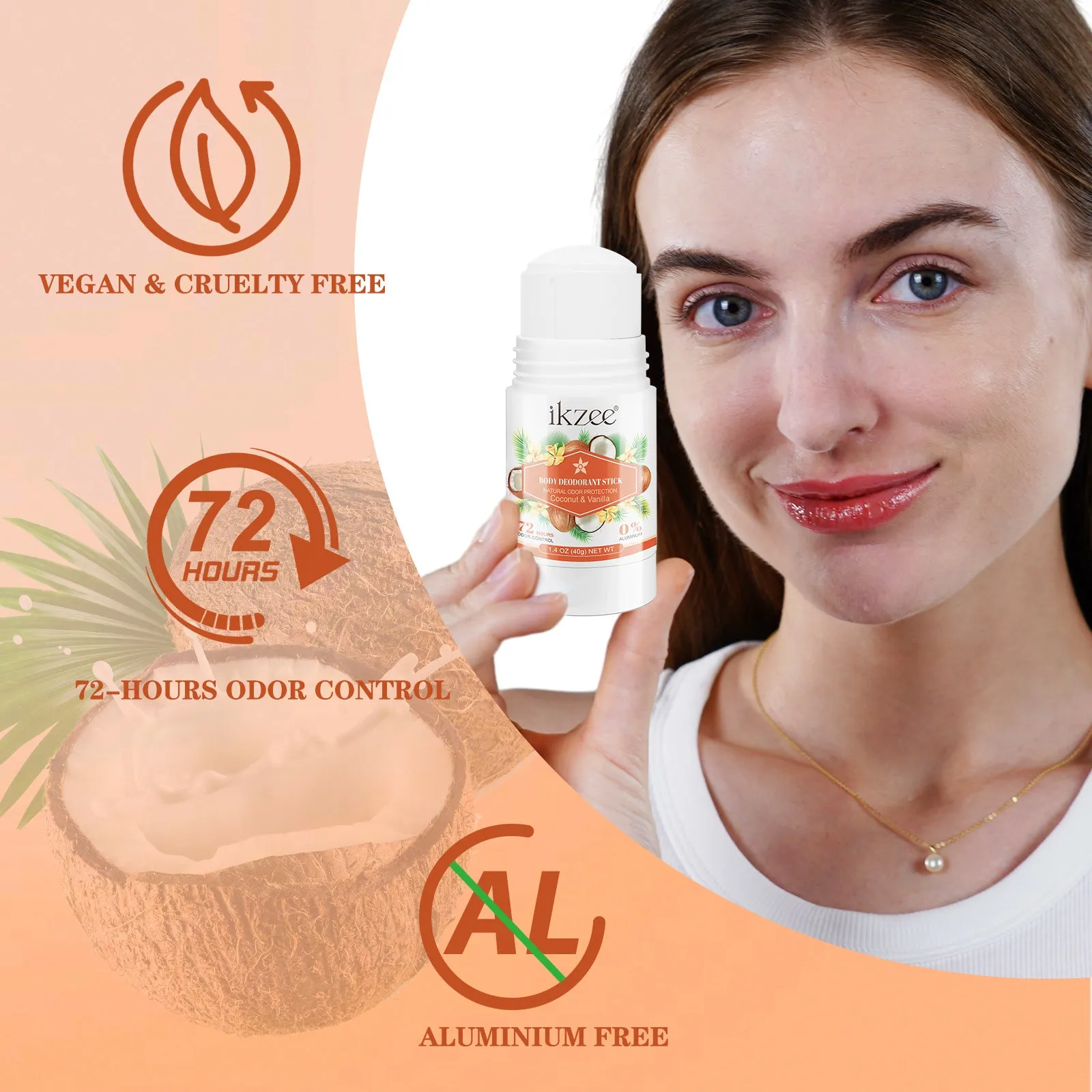 ikzee Body Deodorant Stick