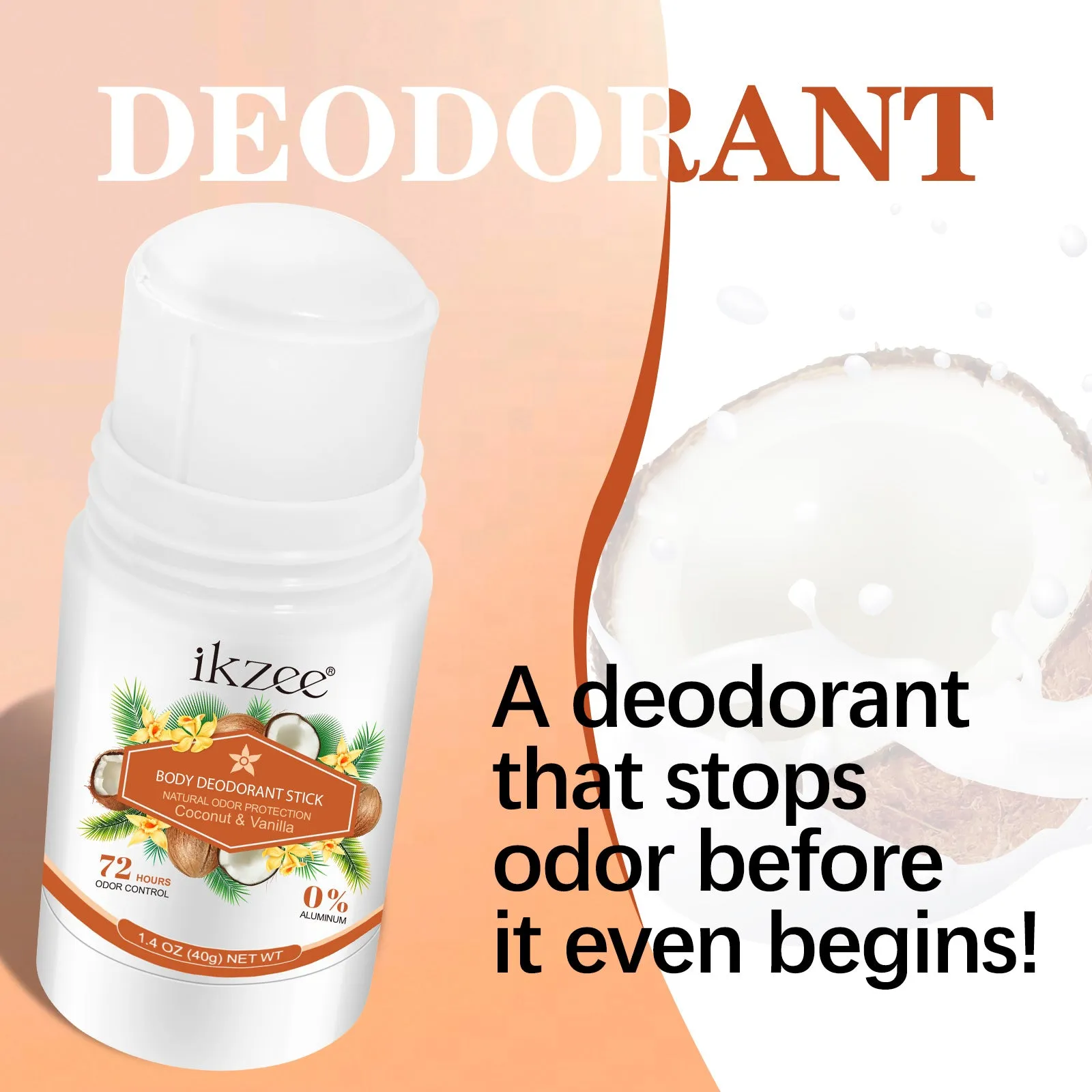 ikzee Body Deodorant Stick